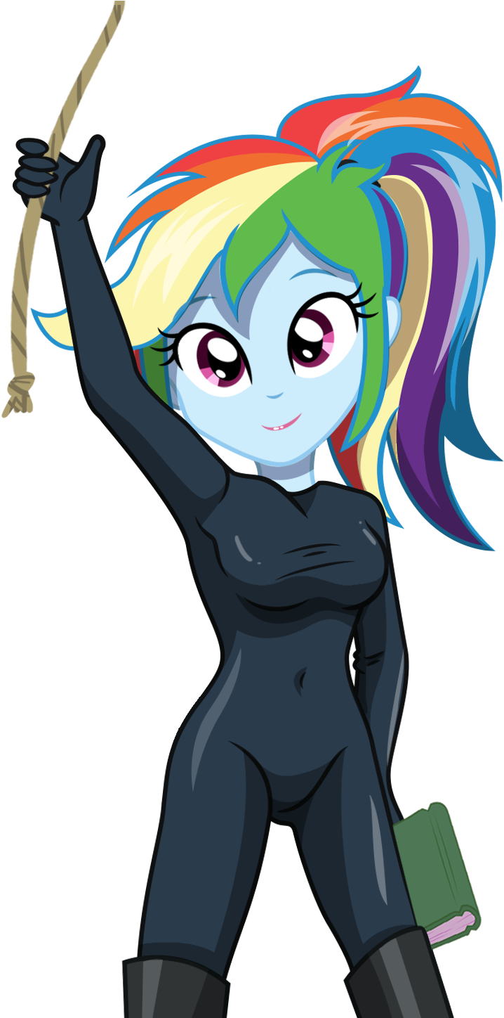 Artist Sumin Book Breasts Equestria Girls - Rainbow Dash Factory Equestria Girl Clipart (980x1447), Png Download