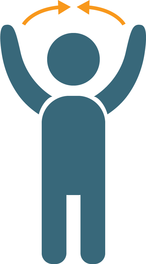 Stationary Jumping Jacks Clipart (483x873), Png Download