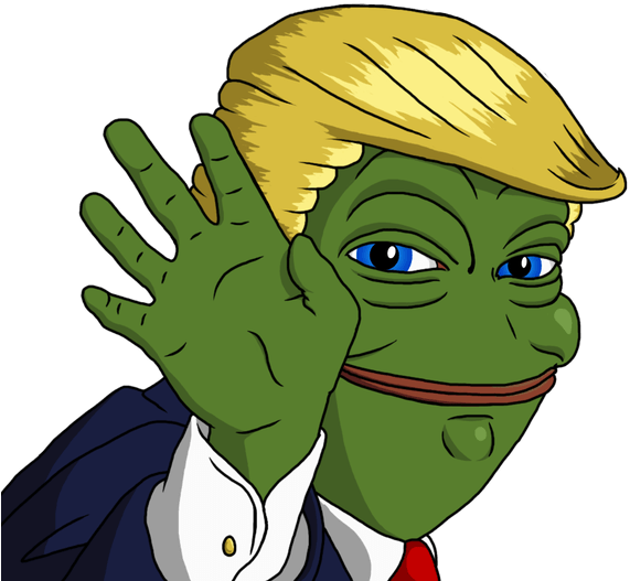 Welcome To Reddit, - Pepe Trump Clipart (600x600), Png Download