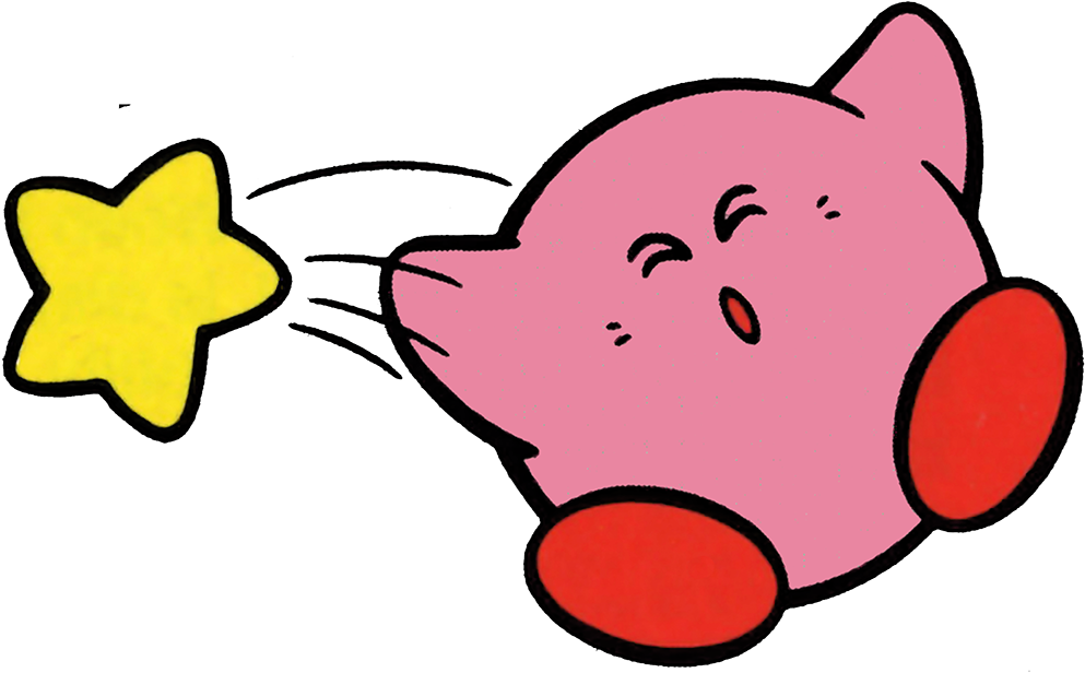 Some More Artwork Of Kirby Moving Around In - Nike Zoom Kd Line Clipart (1171x861), Png Download