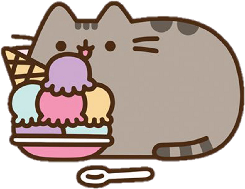 Pusheen The Cat 2018 Wall Calendar Clipart (1024x1024), Png Download