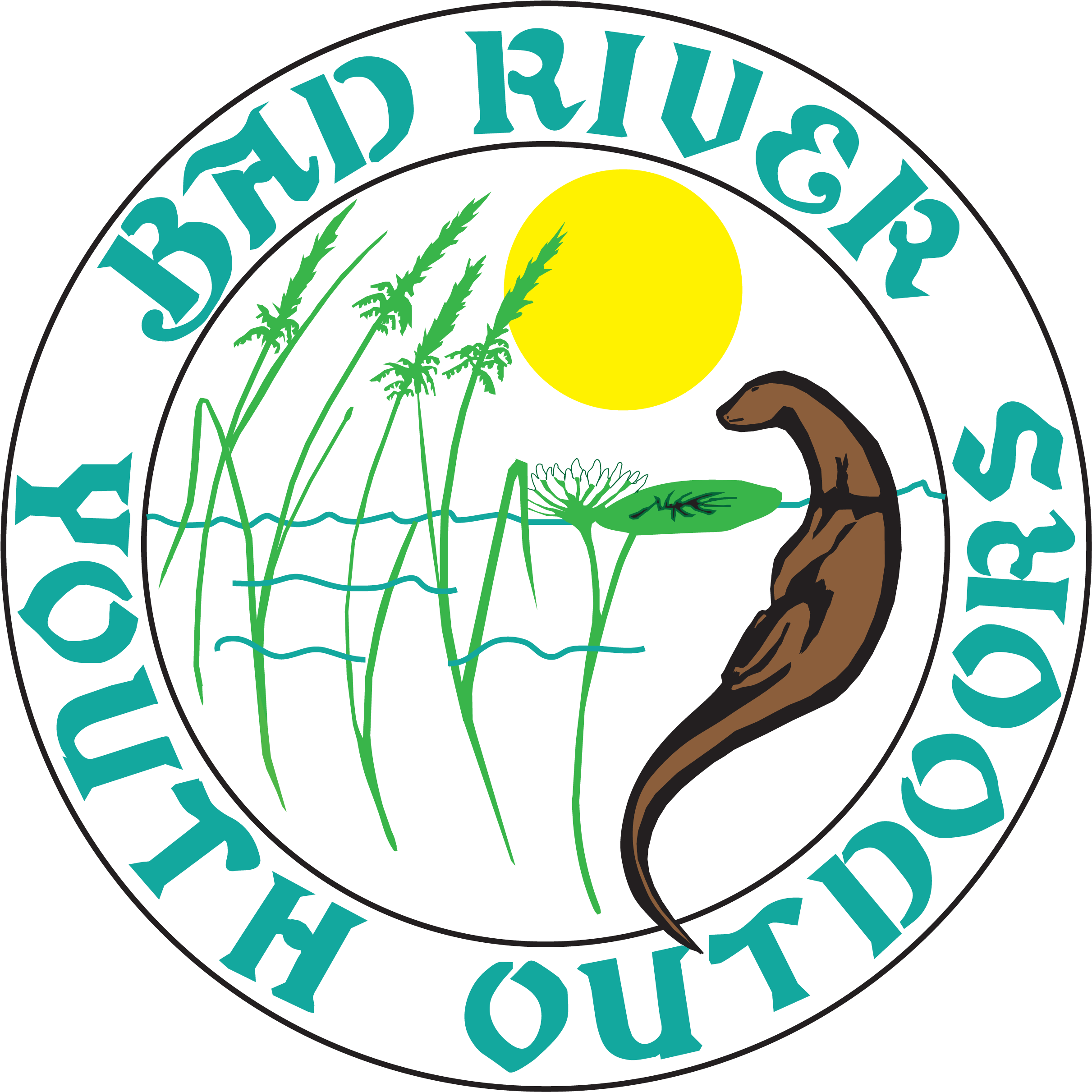 Artwork By Ed Wiggins, Bad River Tribal Member - Logo Clipart (2437x2437), Png Download