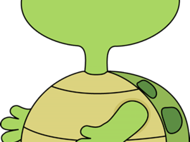 Slow Clipart Baby Boy Turtle - Png Download (640x480), Png Download