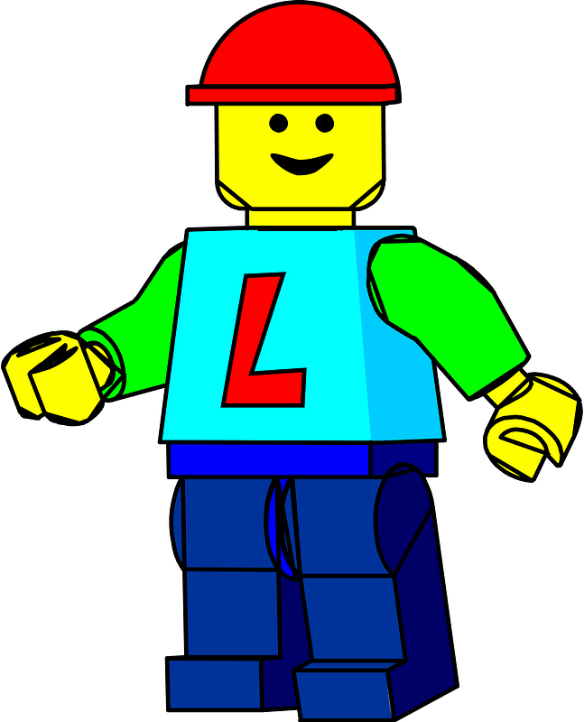 Minifig Clip Art - Lego Man Clip Art - Png Download (566x800), Png Download