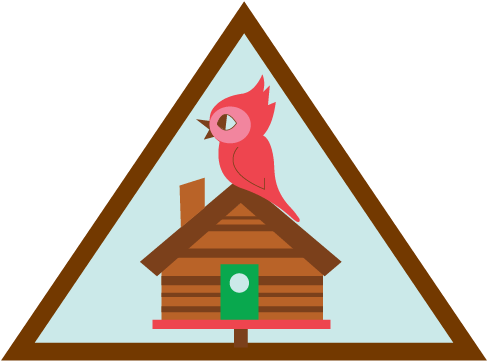 For Brownies - Brownie Cabin Camper Badge Pdf Clipart (600x600), Png Download