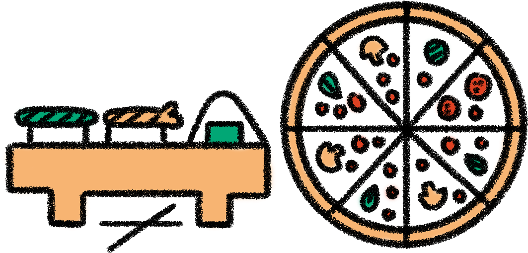 Dinner Clipart (1100x1100), Png Download