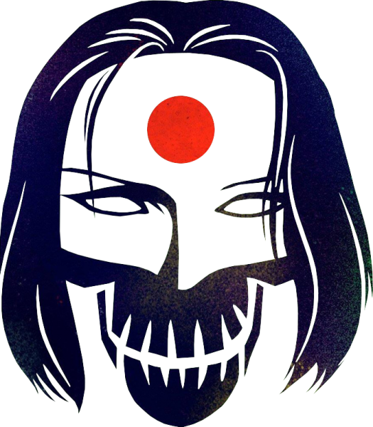 Suicide Clipart Nose - Katana Suicide Squad Logo Png Transparent Png (525x600), Png Download