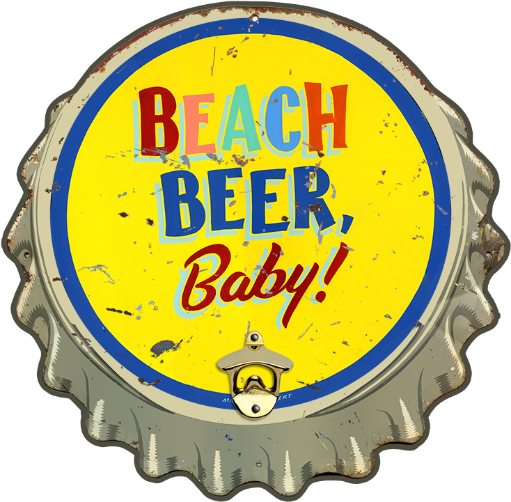 These Vintage Art Replicas Of Bottle Caps Feature A - Chief Cook Wood Bottle Opener Clipart (800x788), Png Download