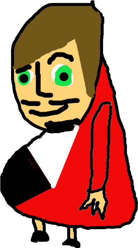 Short Man - Cartoon Clipart (1000x1000), Png Download
