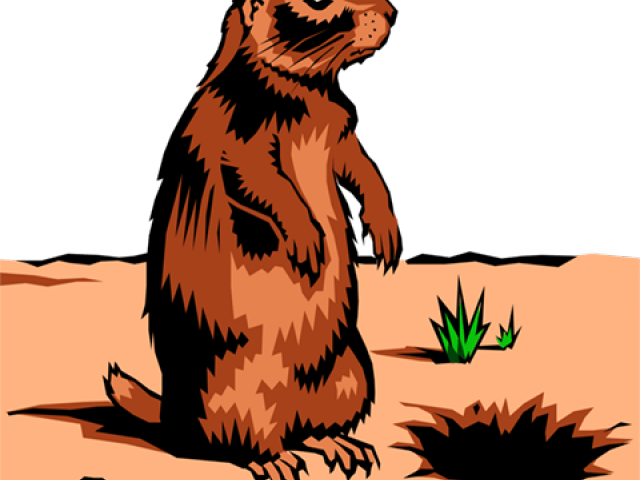 Gopher Clipart Mole Animal - Free Prairie Dog Clipart - Png Download (640x480), Png Download