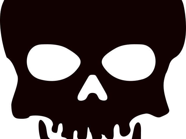 Transparent Background Skull Png Clipart (640x480), Png Download