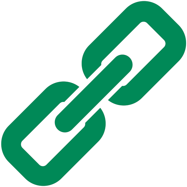 Green Link Icon - Link Icon Png Clipart (600x600), Png Download