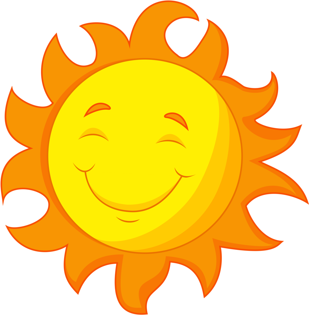 Good Morning Sunshine, Let Your Light Shine - Vlipart Morning Sun Clipart (991x1011), Png Download