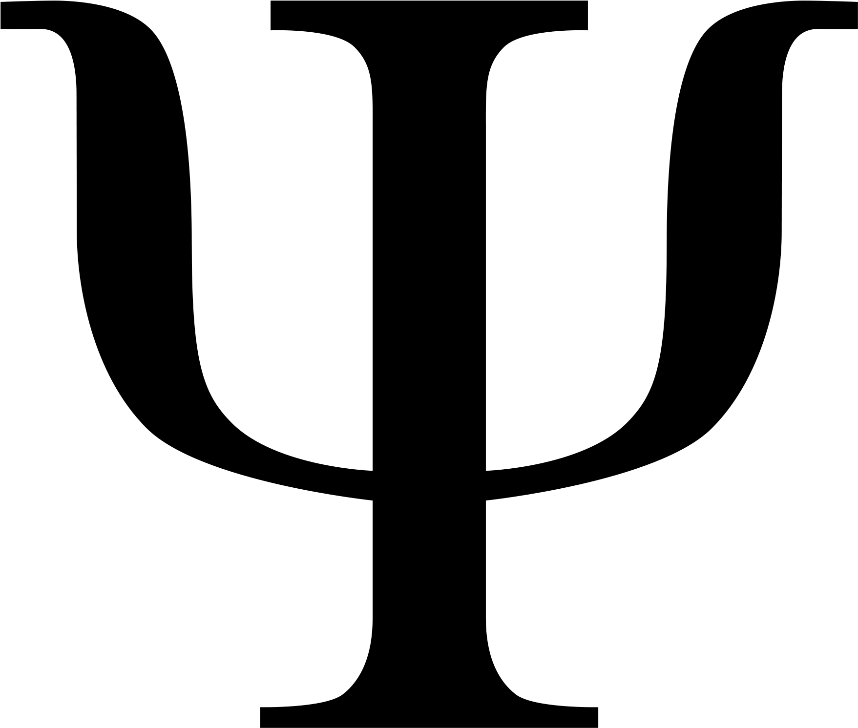 Science & Math - Psychology Symbol Gif Clipart (1757x1491), Png Download