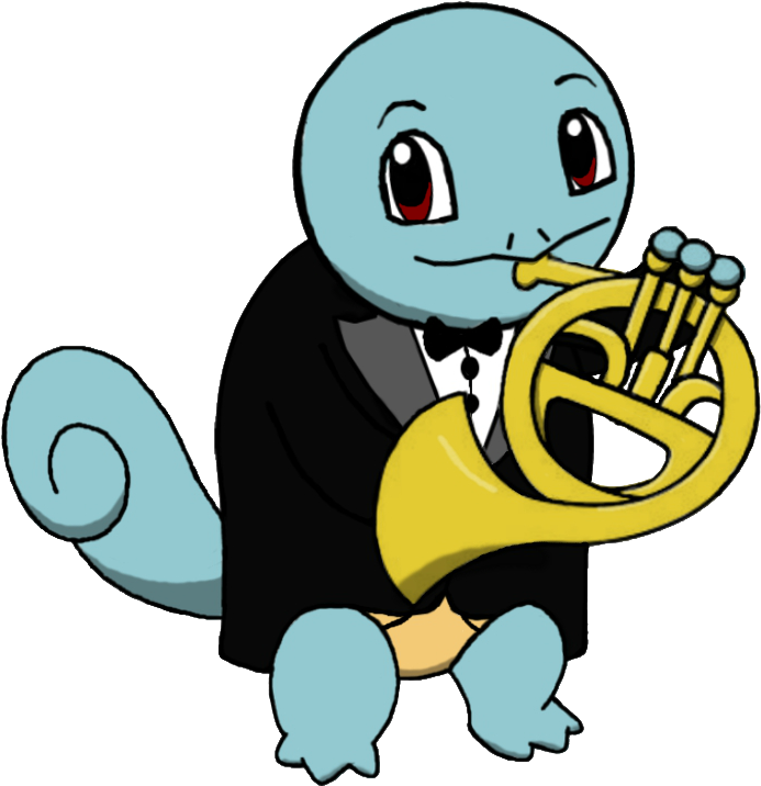 Orchestra Clipart Band Member - Clipart French Horn - Png Download (700x900), Png Download
