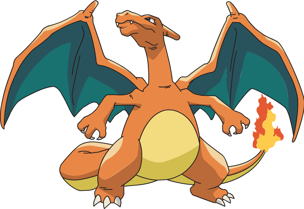 Pokemon Clipart Charizard, Pokemon Charizard Transparent - Pokemon Charizard - Png Download (1000x689), Png Download