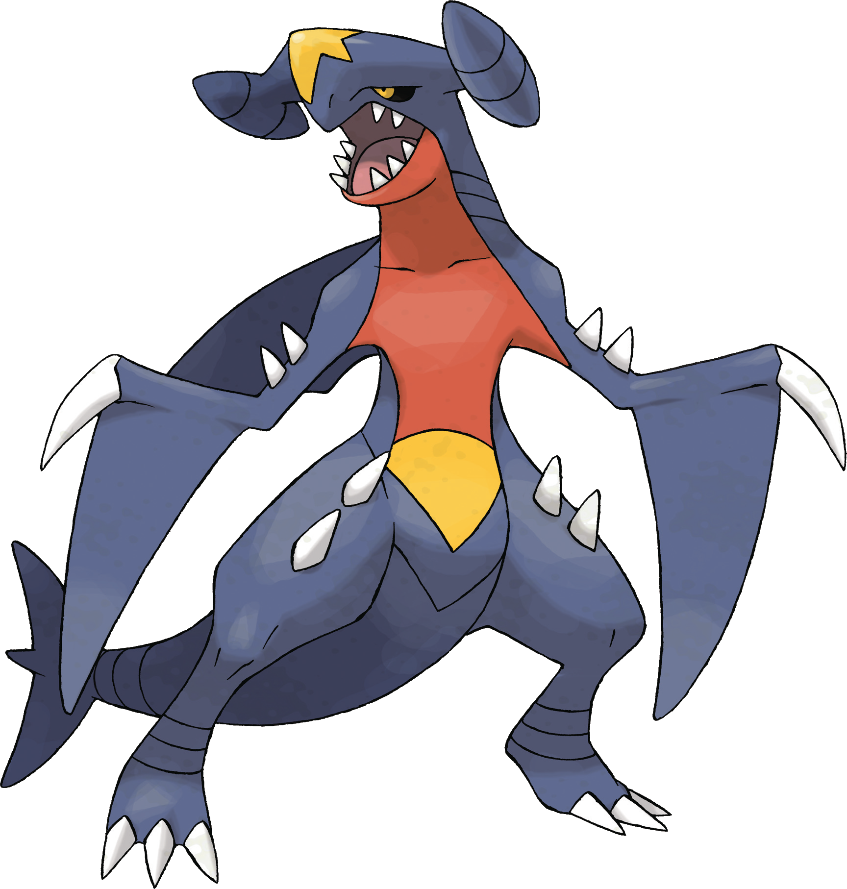 Pokemon Garchomp Clipart (1728x1814), Png Download