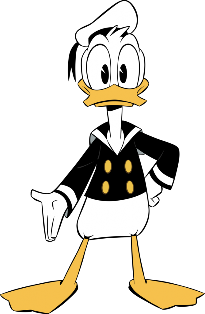 Donald Duck Ducktales Clipart (667x1024), Png Download
