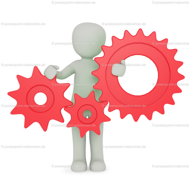 Three Gears Clipart (640x640), Png Download