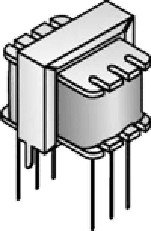 Audio Transformer - 42tl002 Clipart (500x765), Png Download