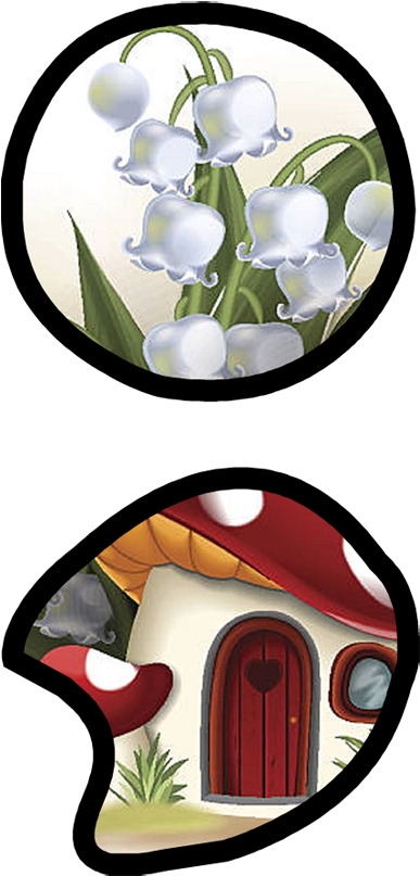 Lily Of The Valley Clipart Fantasy - Png Download (565x845), Png Download