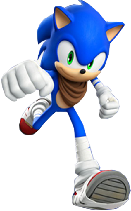 Sonic Png Clipart - Sonic Boom Vs Modern Sonic Vs Classic Sonic Transparent Png (860x800), Png Download
