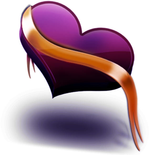 Heart Clipart (600x600), Png Download
