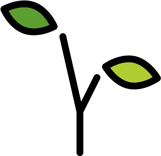 Seedling Emoji Clipart - Png Download (800x800), Png Download