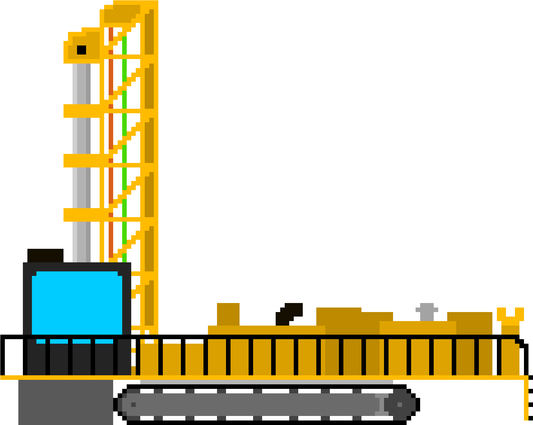 Pixel Drill Rig Clipart - Full Size Clipart (#5704577) - PinClipart