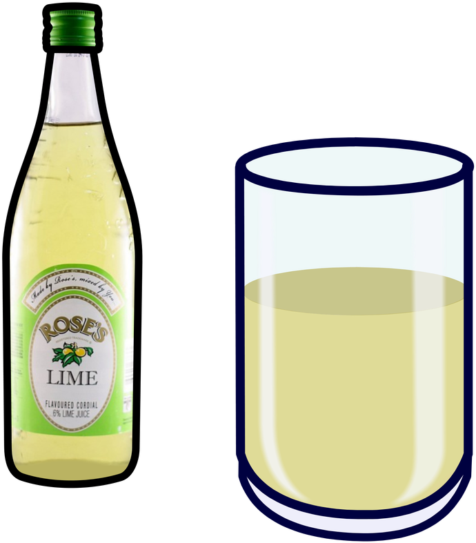 Transparent Alcoholic Drink Clipart - Cup Of Water Cartoon - Png Download (690x787), Png Download