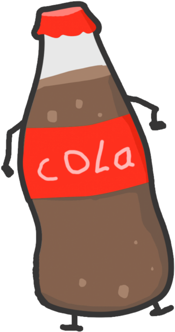 #cocacola#cola - Illustration Clipart (1024x1024), Png Download