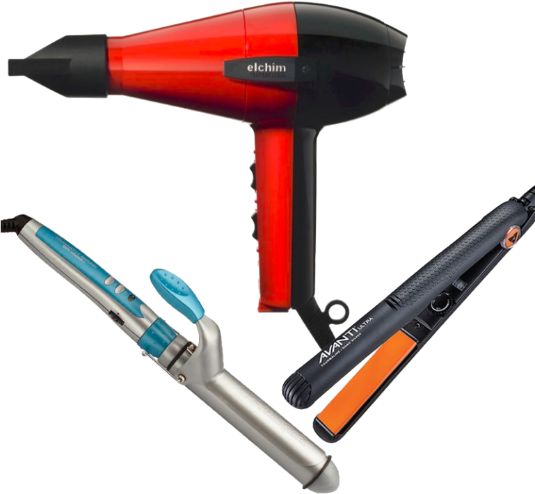 Hairdressing Tools - Elchim Clipart (768x768), Png Download