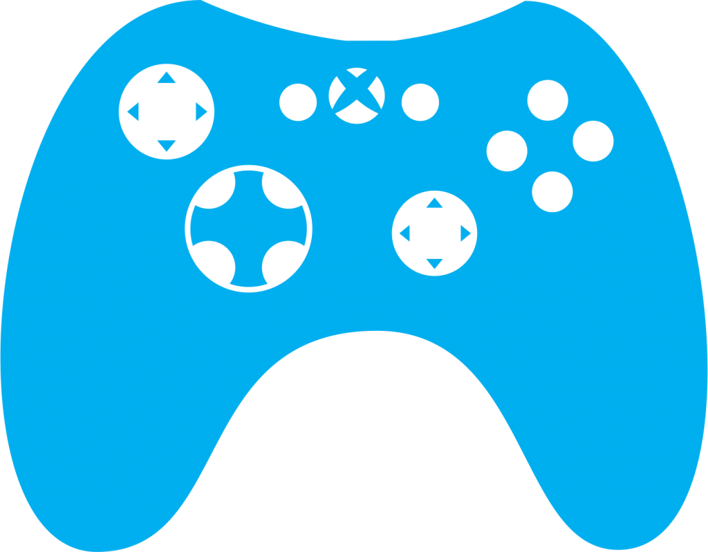 Game Controller Clipart (1024x799), Png Download