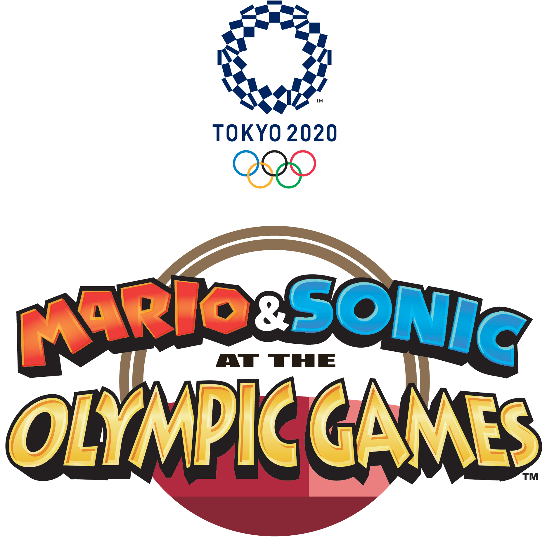 Mario & Sonic At The Olympic Games Tokyo - Sonic At The Olympic Clipart (2211x2118), Png Download