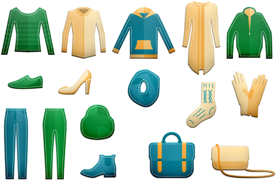 Women Clothes Clipart (926x618), Png Download
