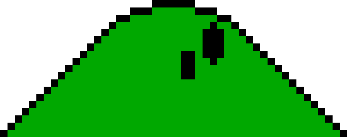 Super Mario Bros - Super Mario Bros Hill Clipart (1201x476), Png Download