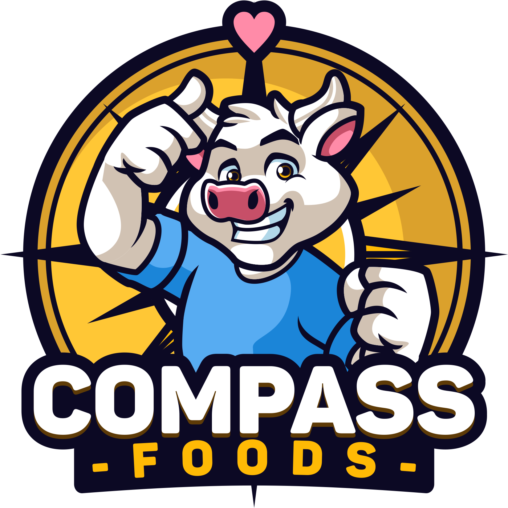 Compass Foods Clipart (2000x2000), Png Download