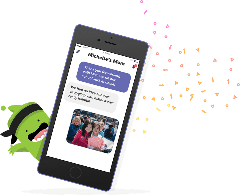Classdojo For Parents Clipart (788x640), Png Download