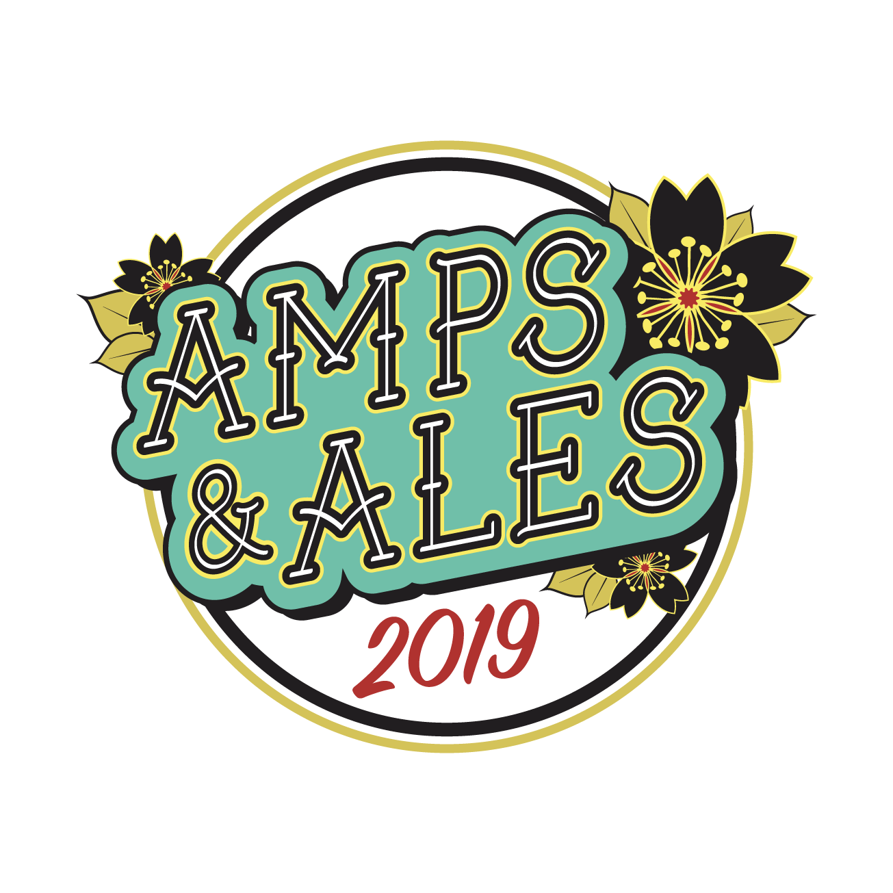 Amps & Ales - Illustration Clipart (1305x1305), Png Download