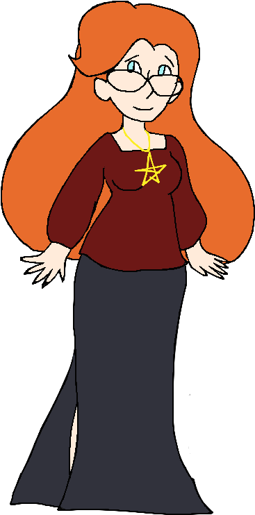 Aunt Zelda - Cartoon Clipart (618x788), Png Download