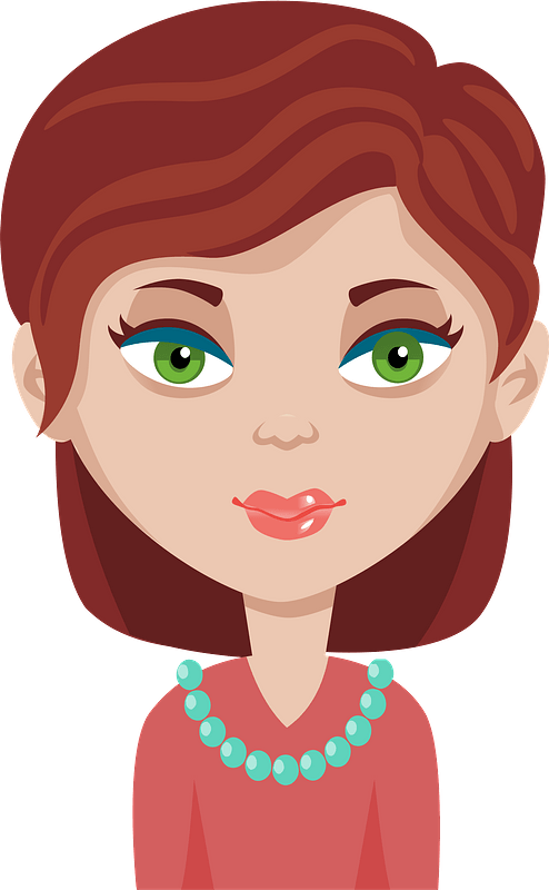Female Cartoon Avatar Clipart - Women Avatar - Png Download (494x800), Png Download