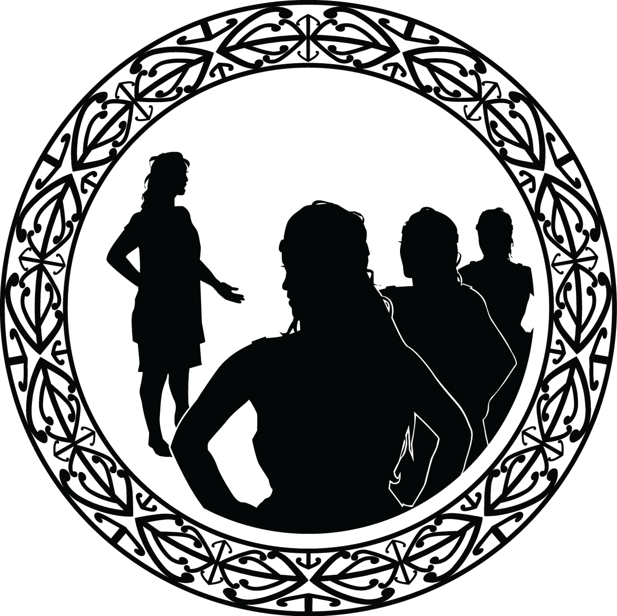 Silhouette Clipart (1200x1199), Png Download