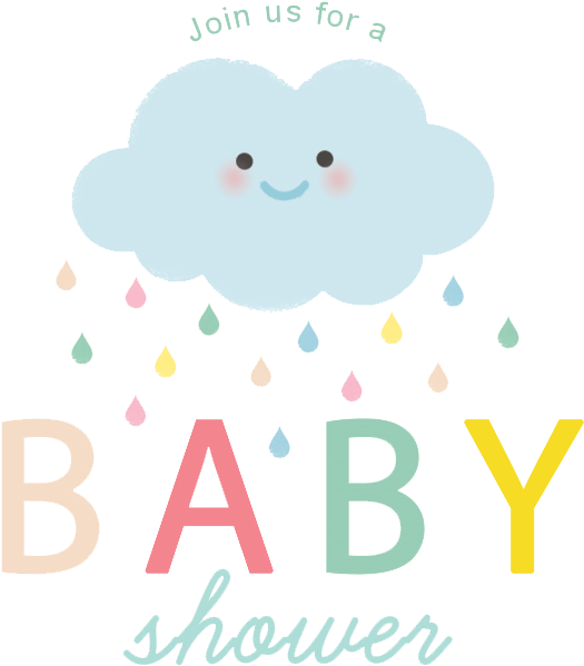 Baby Cloud Png Image Background - Illustration Clipart (525x599), Png Download
