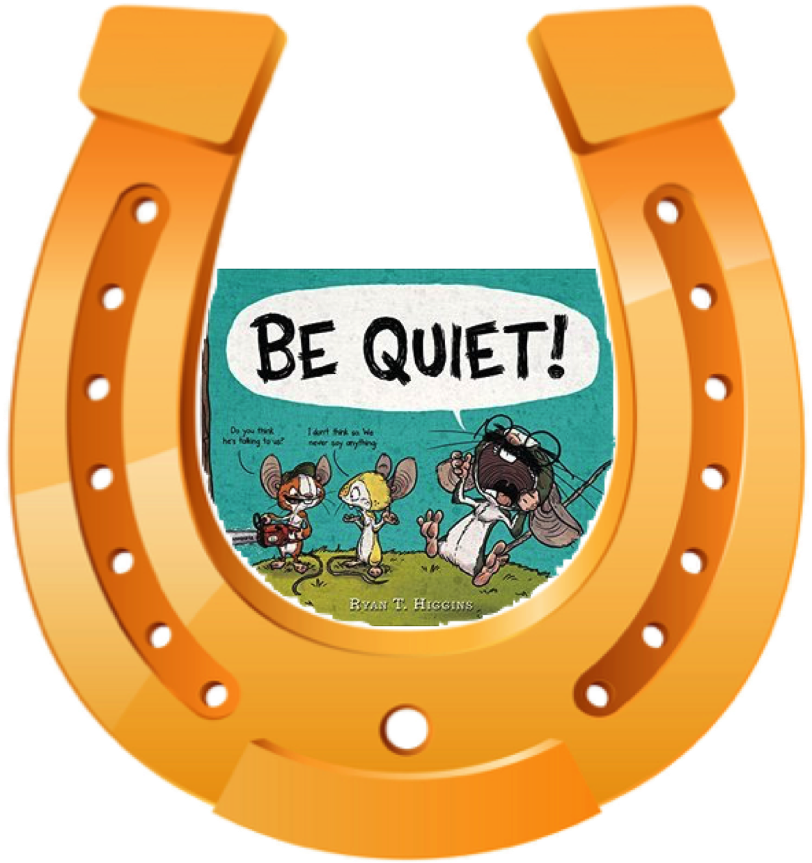 Quiet By Ryan T Higgins Clipart (1182x1269), Png Download