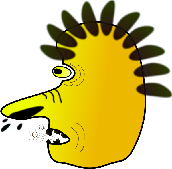 Warlock Character Profile Vector Image - Nosebleed Clipart (600x600), Png Download