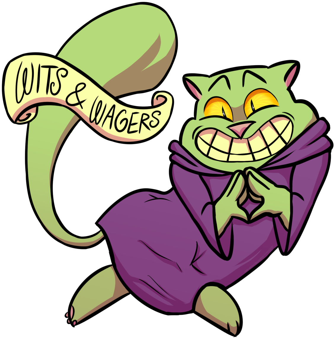 “it’s Me Garfield, The Deals Warlock ” - Cartoon Clipart (1280x1280), Png Download