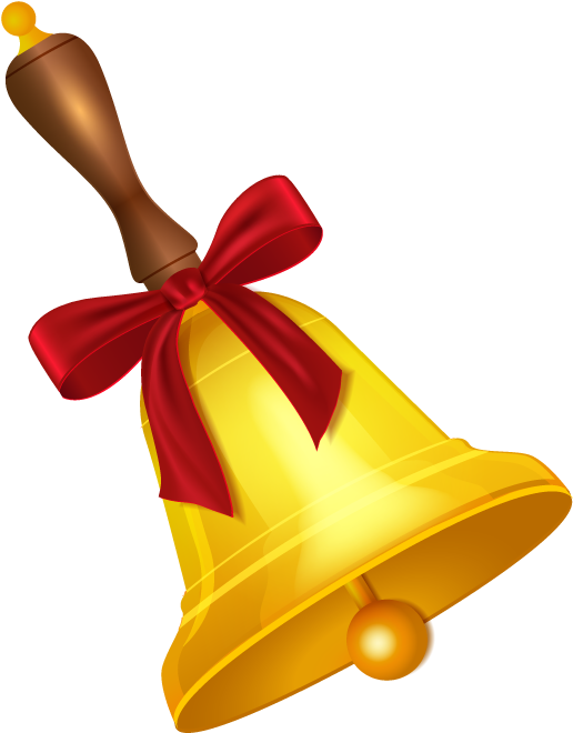 Bell Png - Колокольчик На Прозрачном Фоне Clipart (622x717), Png Download