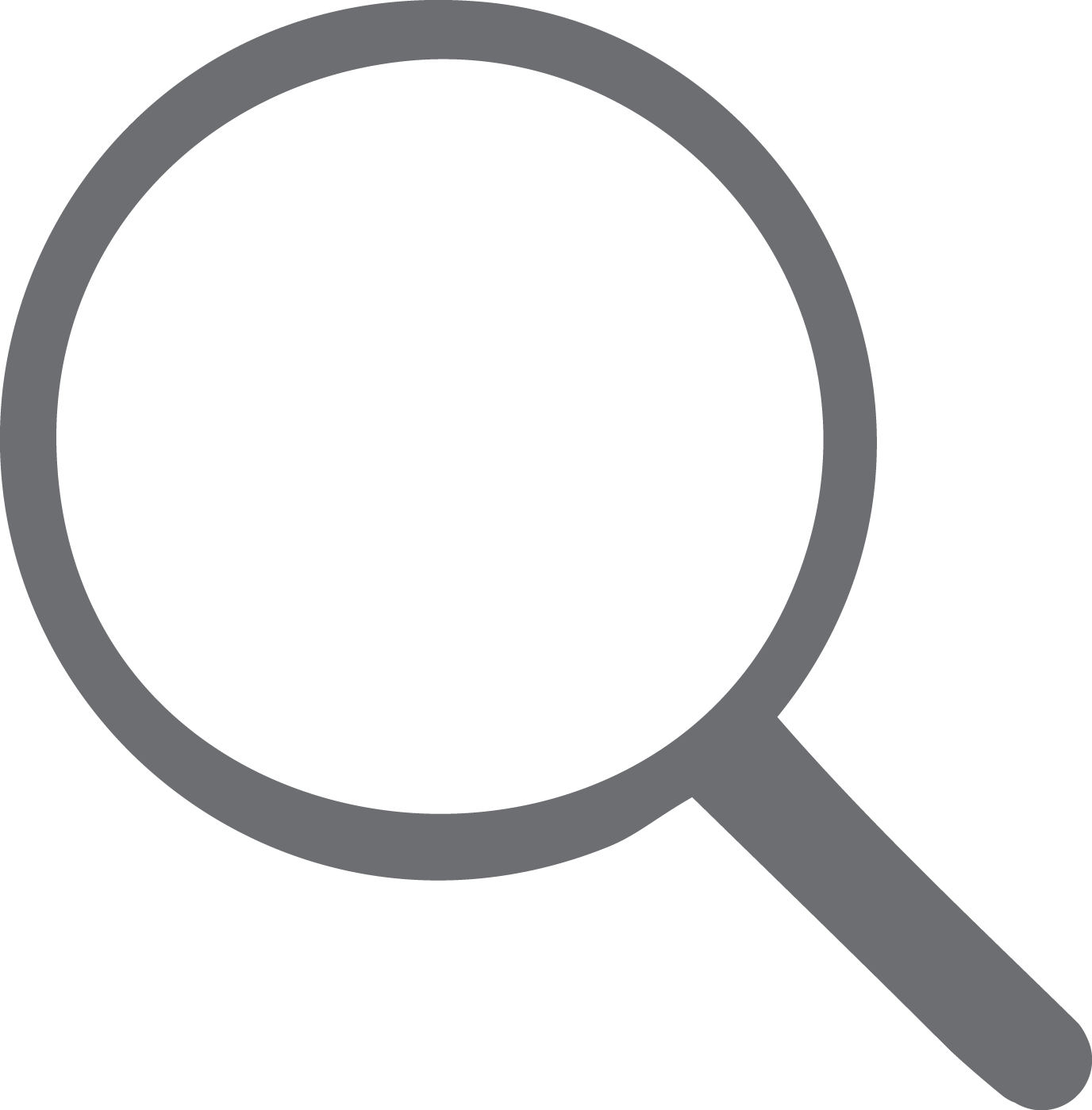 Search, Tubshroom The Revolutionary Hair Catcher Snare - Magnify Glass Grey Icon Clipart (1376x1399), Png Download