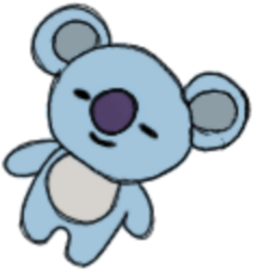 #koala #bear #koalabear #cute #draw #sweet #love - Koala De Gacha Life Clipart (1773x1773), Png Download