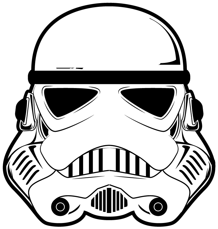 Transparent Stormtrooper Clipart - Star Wars Vector Png - Full Size
